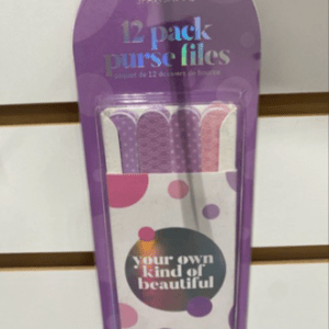 12 Piece Purse Nail File Kit.